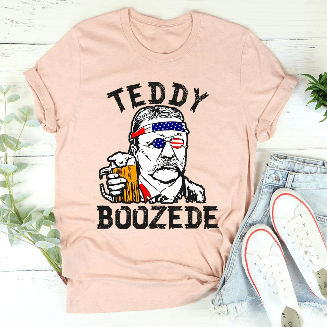 Teddy Boozede Tee Heather Prism Peach / S Peachy Sunday T-Shirt