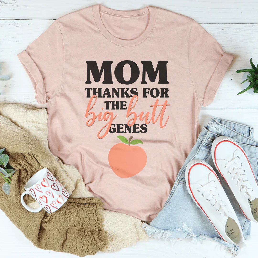 Thanks Mom Tee Peachy Sunday T-Shirt