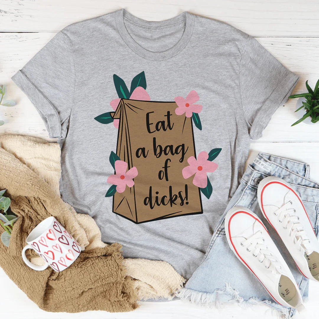 The Bag Tee Athletic Heather / S Peachy Sunday T-Shirt