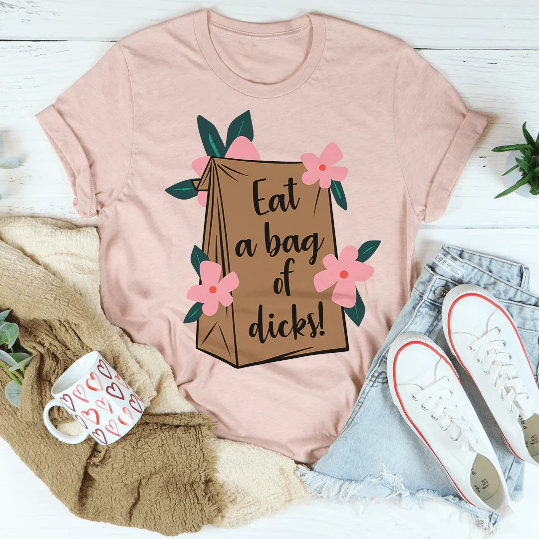 The Bag Tee Heather Prism Peach / S Peachy Sunday T-Shirt