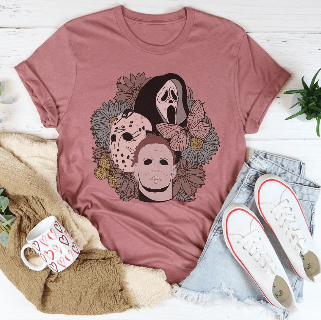 The Boys Of Fall Floral Tee Printify T-Shirt T-Shirt