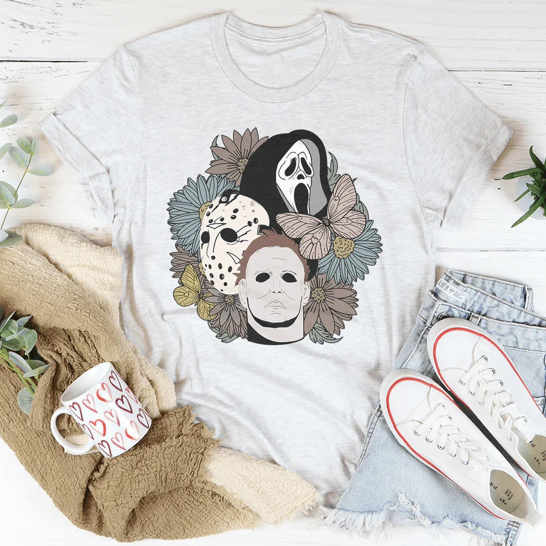 The Boys Of Fall Floral Tee Printify T-Shirt T-Shirt