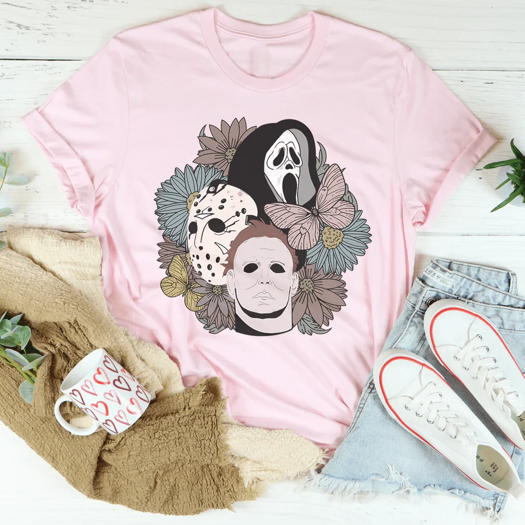 The Boys Of Fall Floral Tee Printify T-Shirt T-Shirt