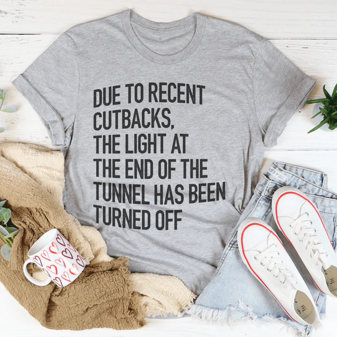 The Light At The End Of The Tunnel Tee Athletic Heather / S Peachy Sunday T-Shirt
