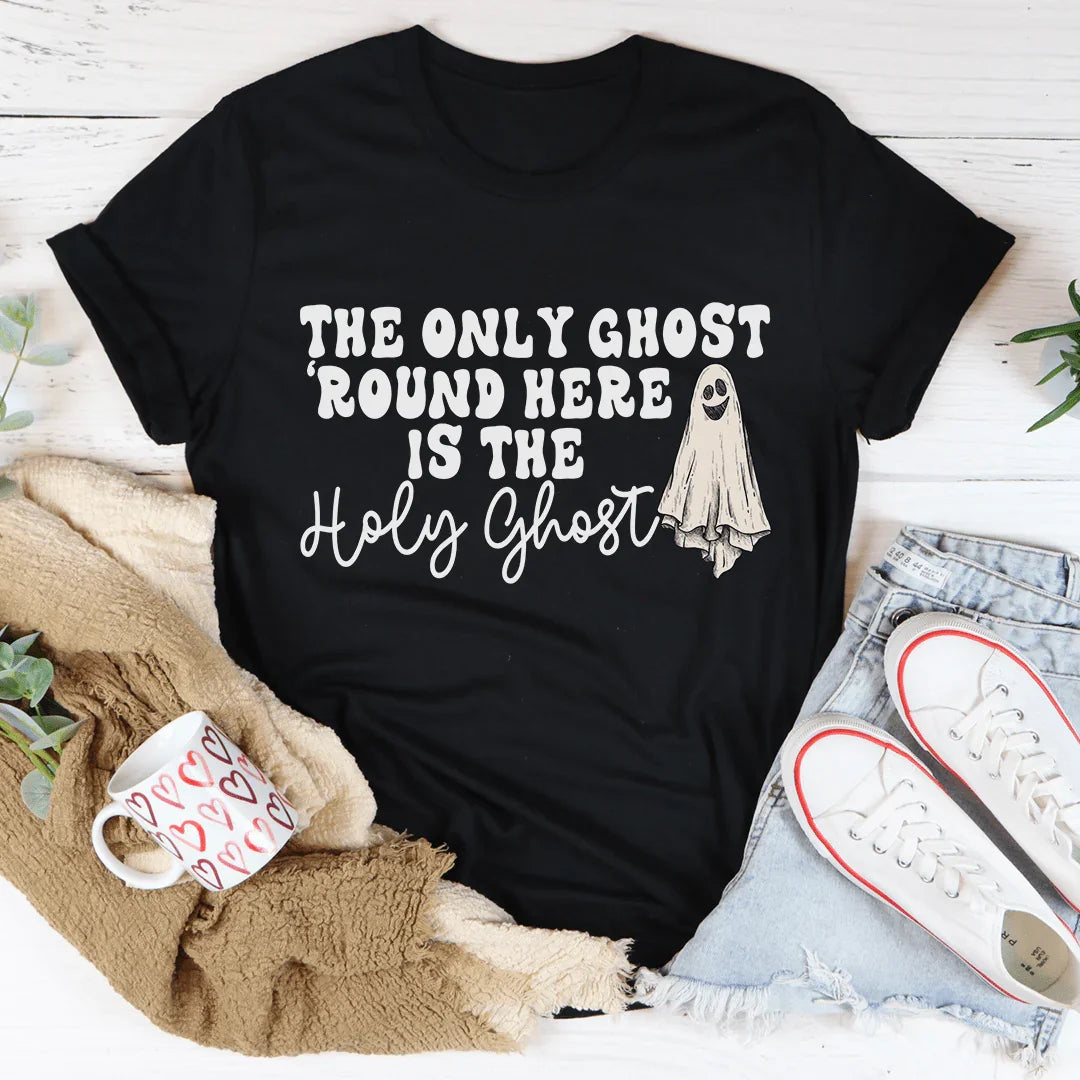 The Only Ghost Here Tee Black Heather / S Peachy Sunday T-Shirt