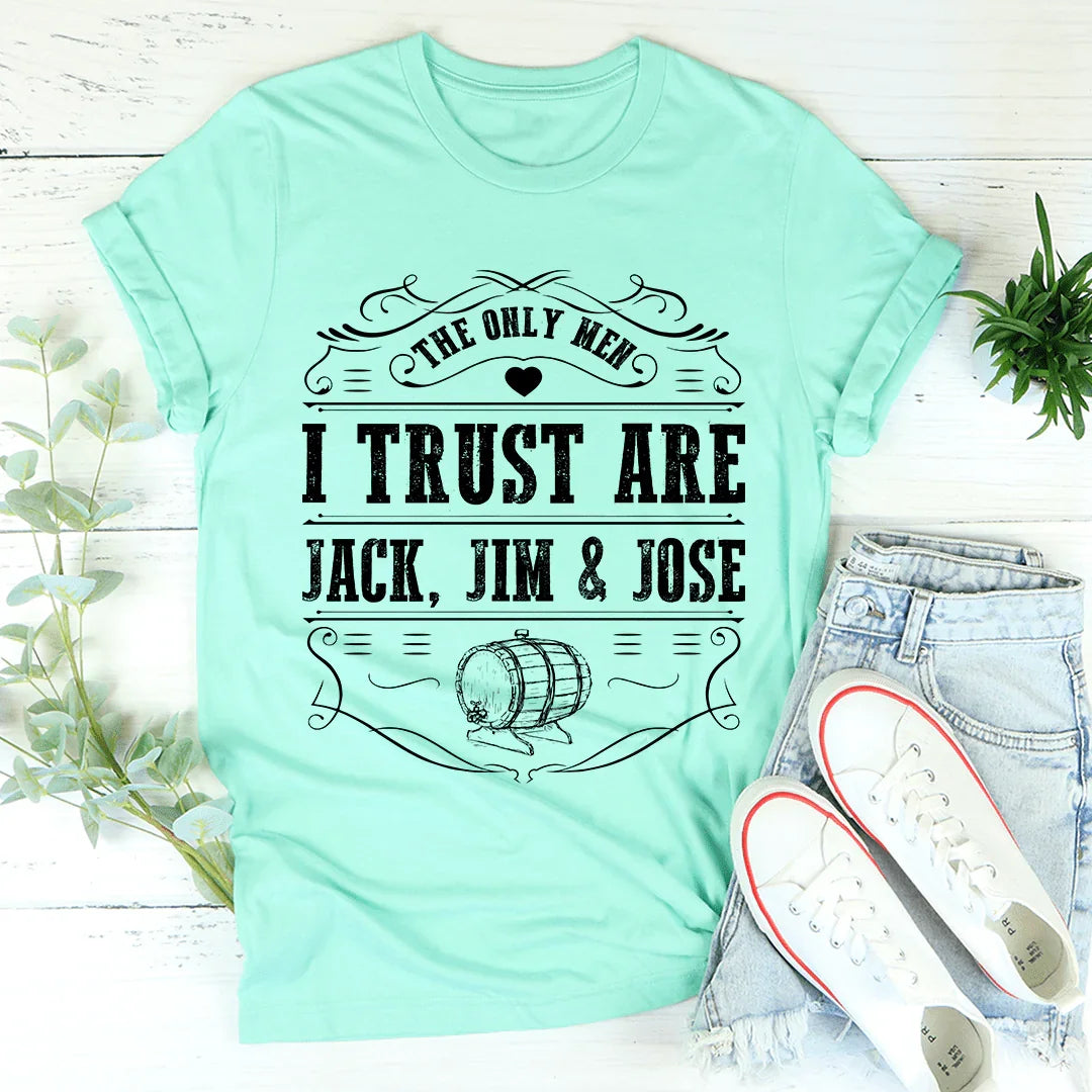 The Only Men I Trust Tee Heather Mint / S Peachy Sunday T-Shirt