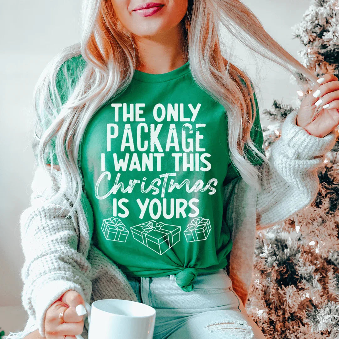 The Only Package I Want This Christmas Tee Kelly / S Peachy Sunday T-Shirt
