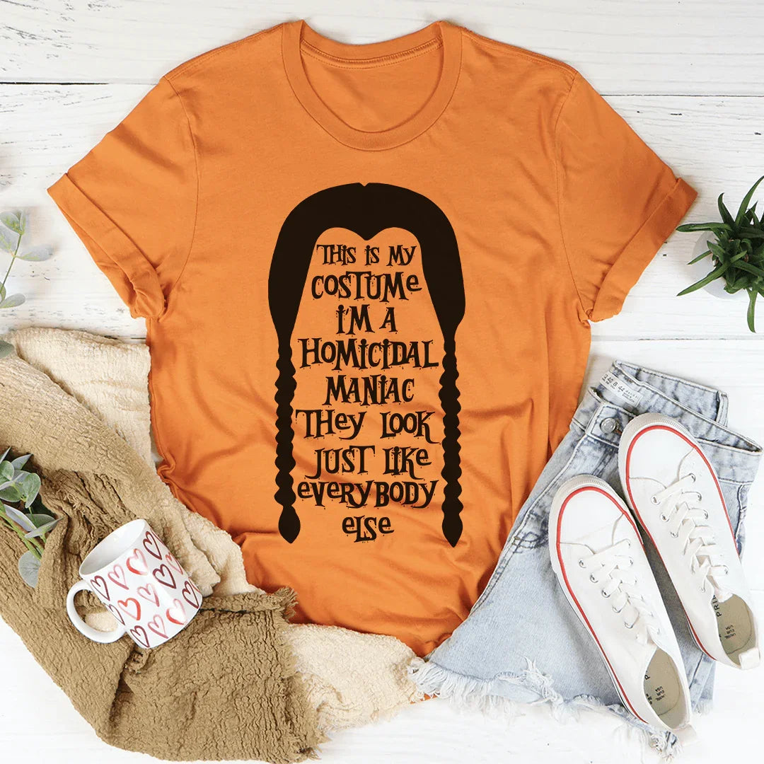 This Is My Costume Tee Burnt Orange / S Peachy Sunday T-Shirt