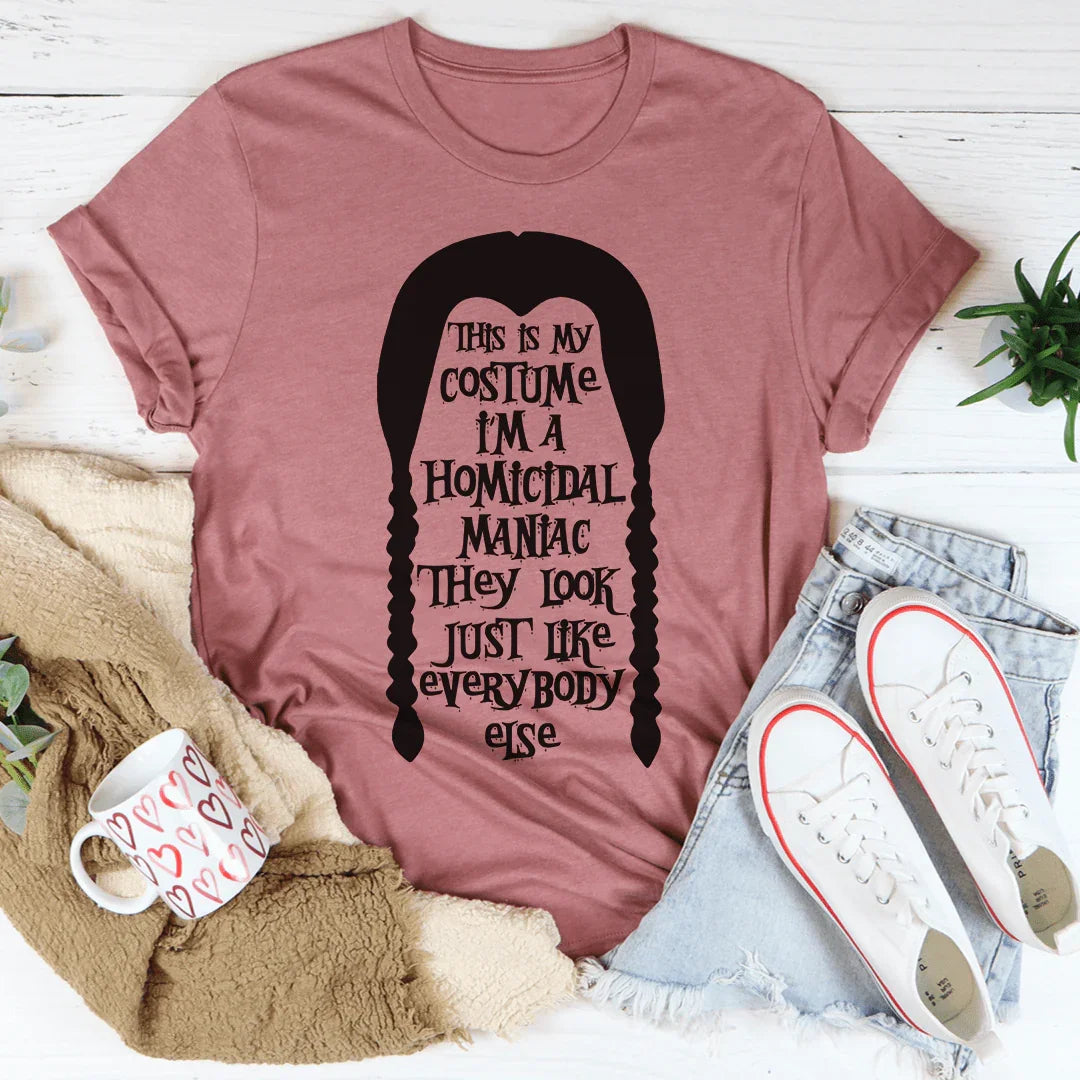 This Is My Costume Tee Mauve / S Peachy Sunday T-Shirt