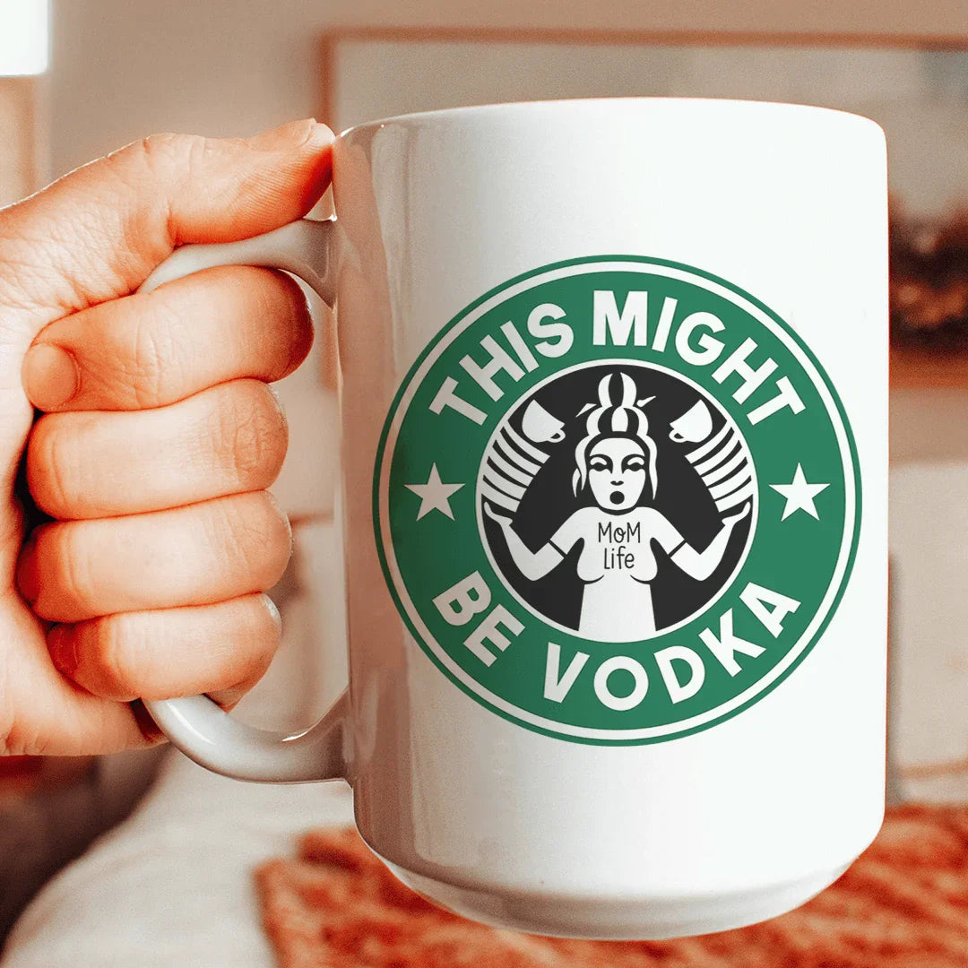 This Might Be Vodka Ceramic Mug 15oz Peachy Sunday T-Shirt