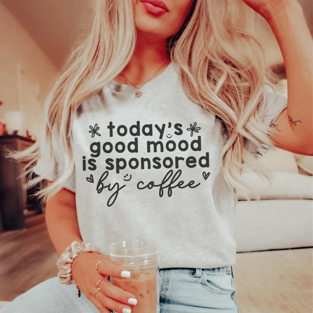 Today's Good Mood Tee Athletic Heather / S Peachy Sunday T-Shirt
