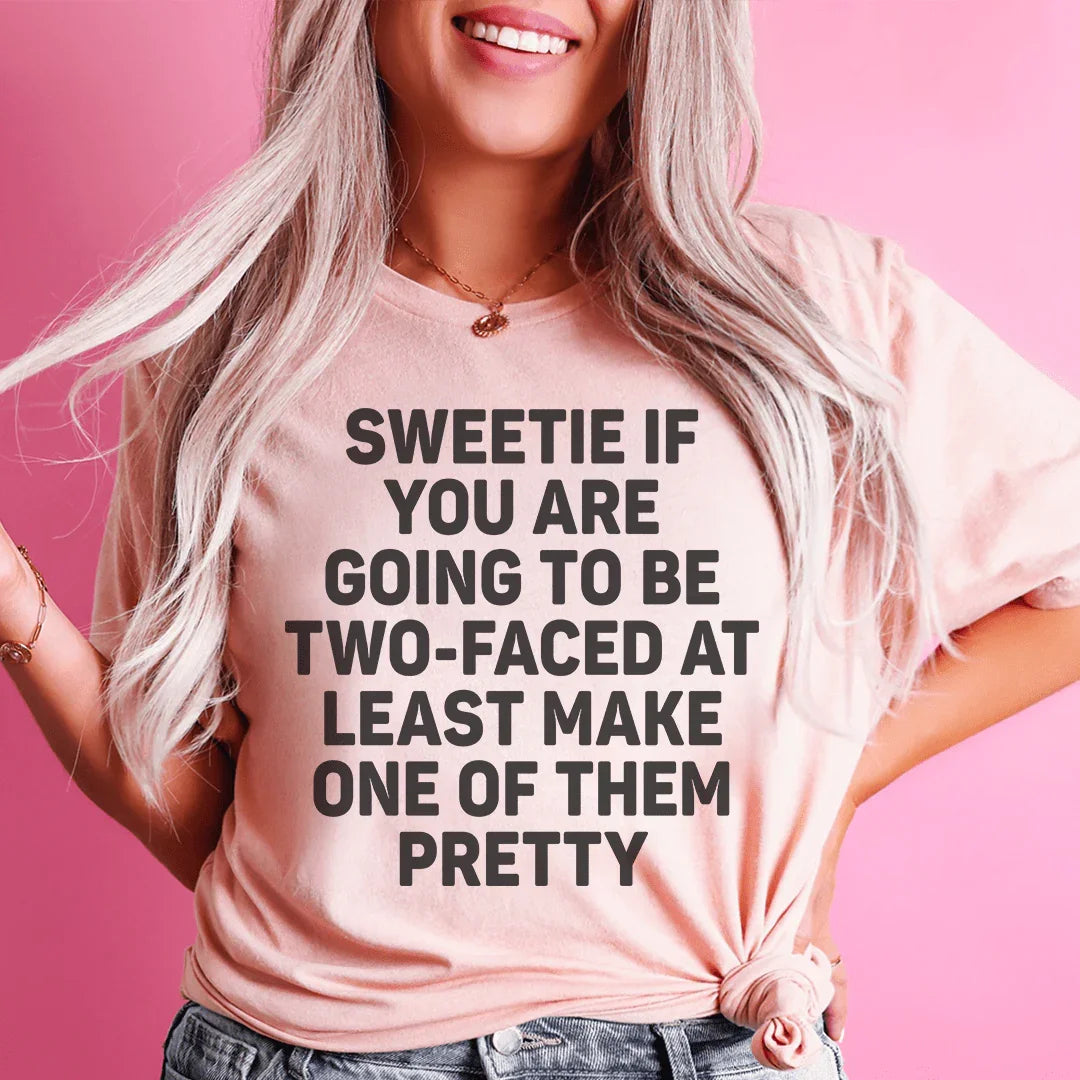 Two-Faced Tee Peachy Sunday T-Shirt