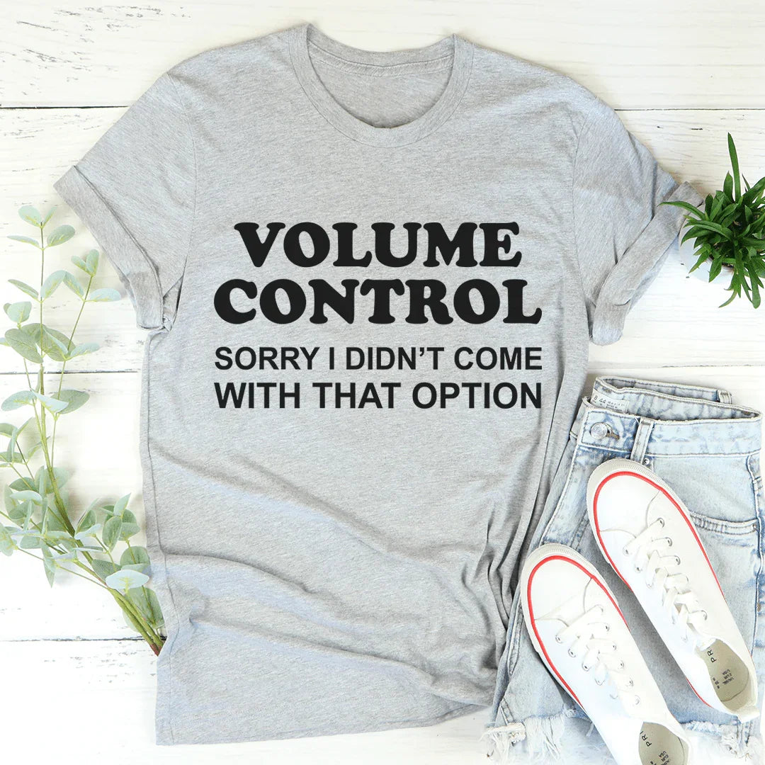Volume Control Tee Athletic Heather / S Peachy Sunday T-Shirt