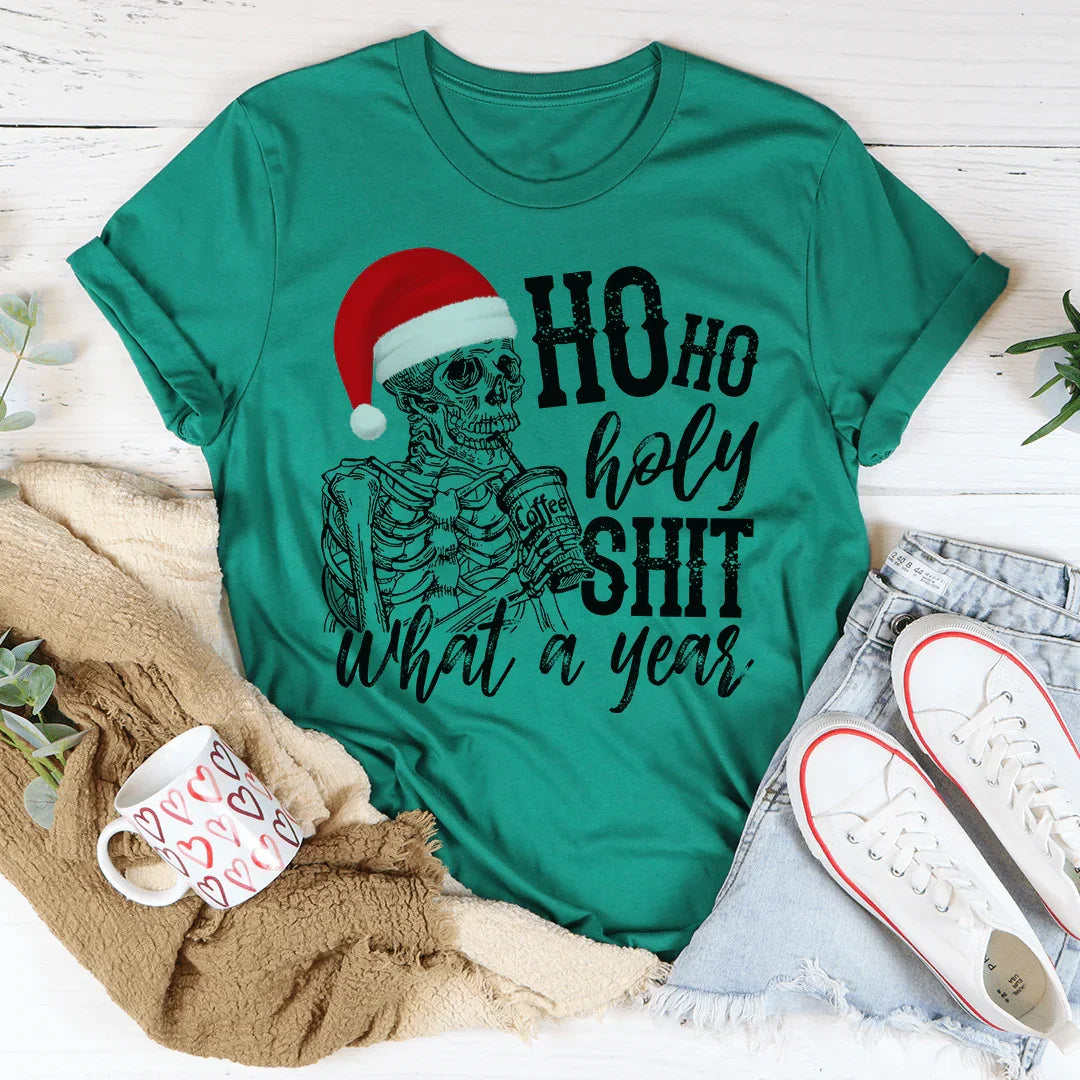 What A Year Christmas Tee Kelly / S Peachy Sunday T-Shirt