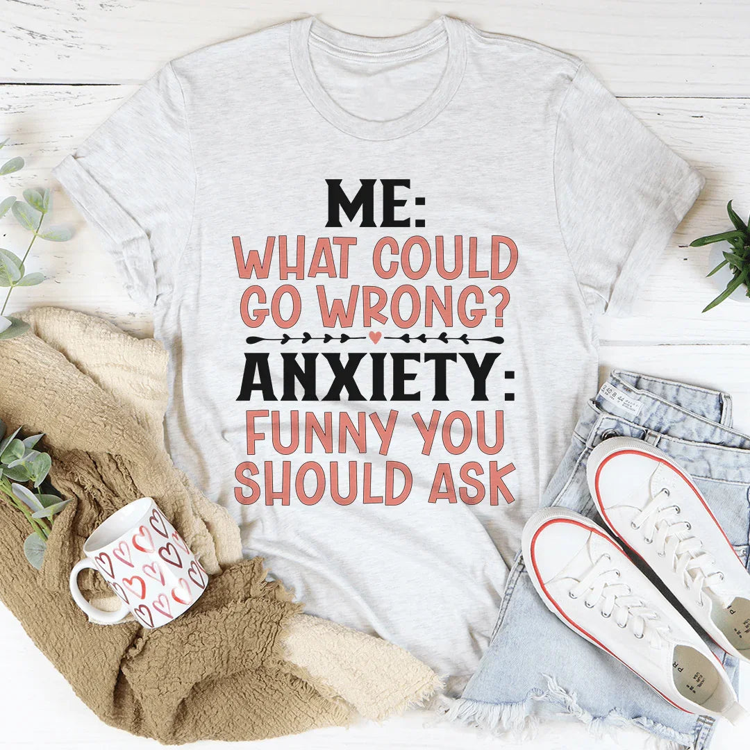 What Could Go Wrong Tee Ash / S Peachy Sunday T-Shirt