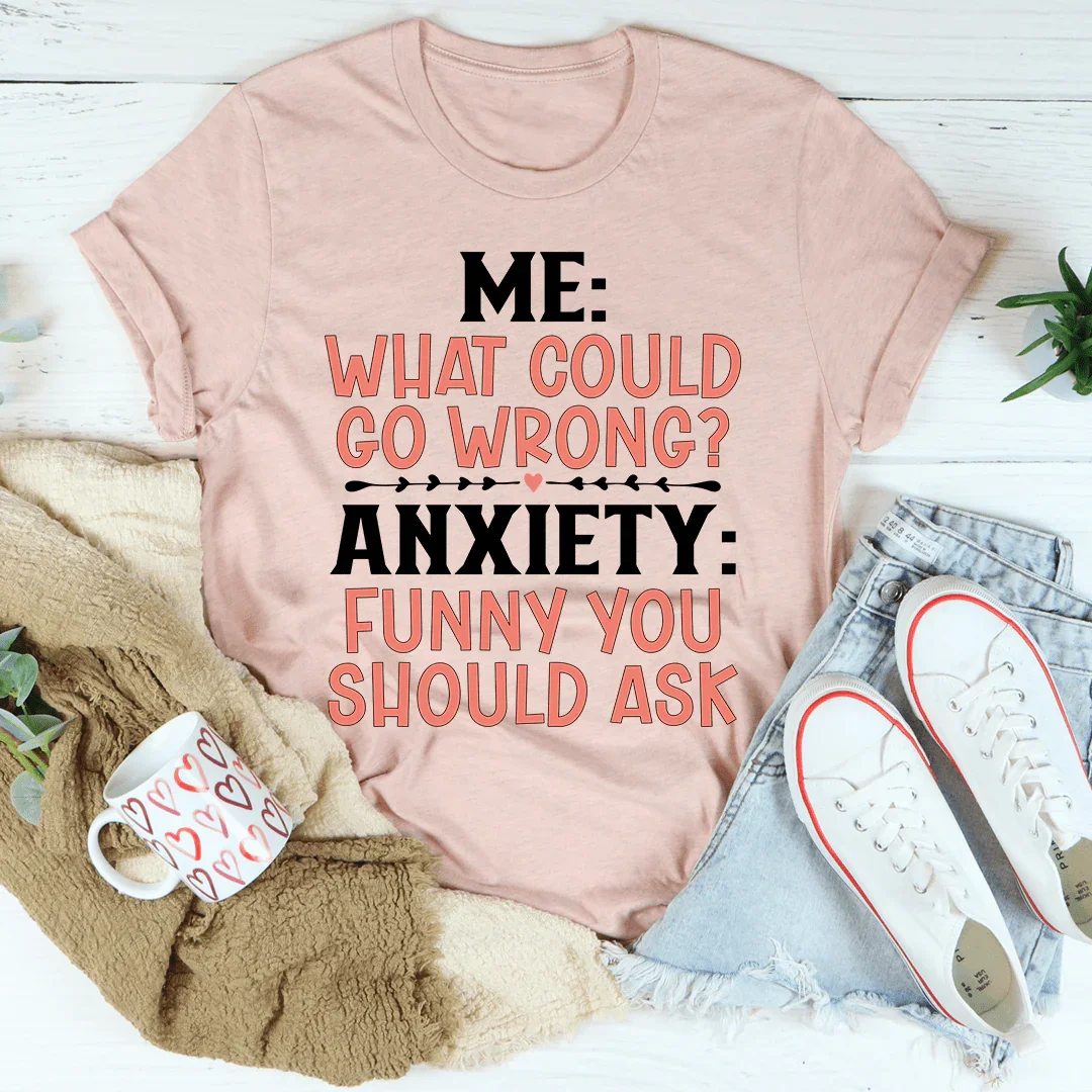 What Could Go Wrong Tee Heather Prism Peach / S Peachy Sunday T-Shirt