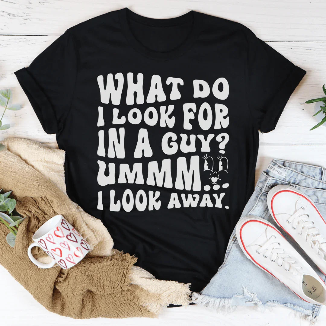 What Do I Look For In A Guy Tee Peachy Sunday T-Shirt