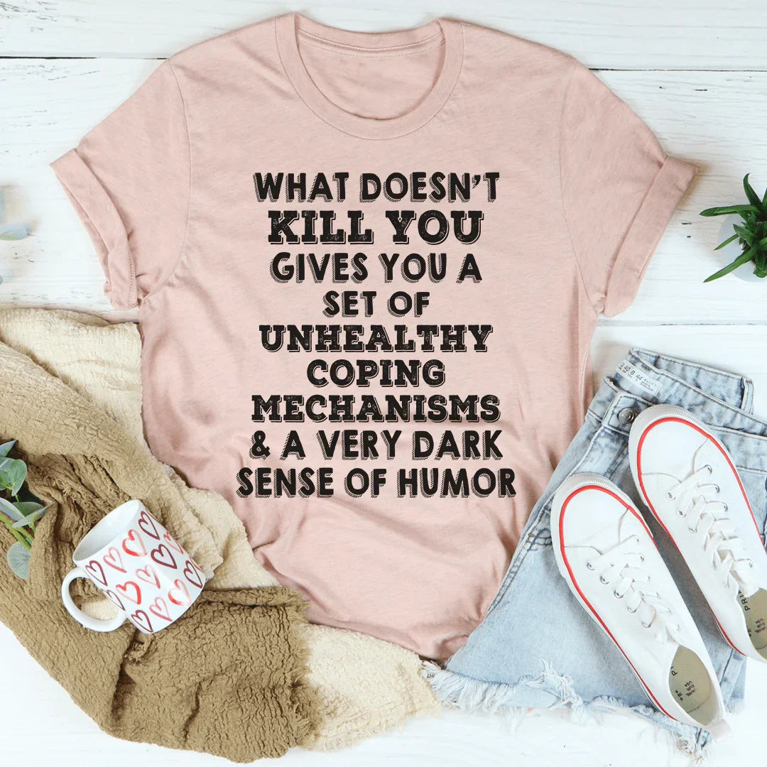 What Doesn't Kill You Tee Heather Prism Peach / S Peachy Sunday T-Shirt