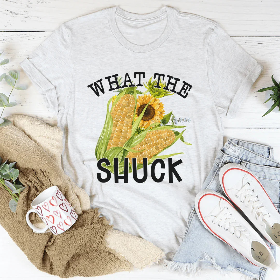 What The Shuck Tee Ash / S Peachy Sunday T-Shirt