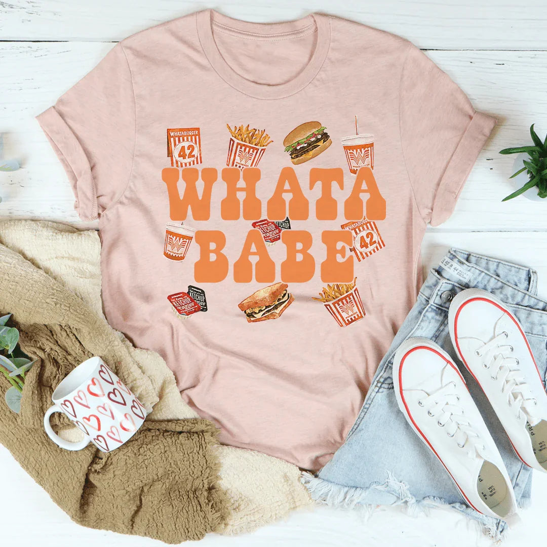 Whatababe Tee Peachy Sunday T-Shirt