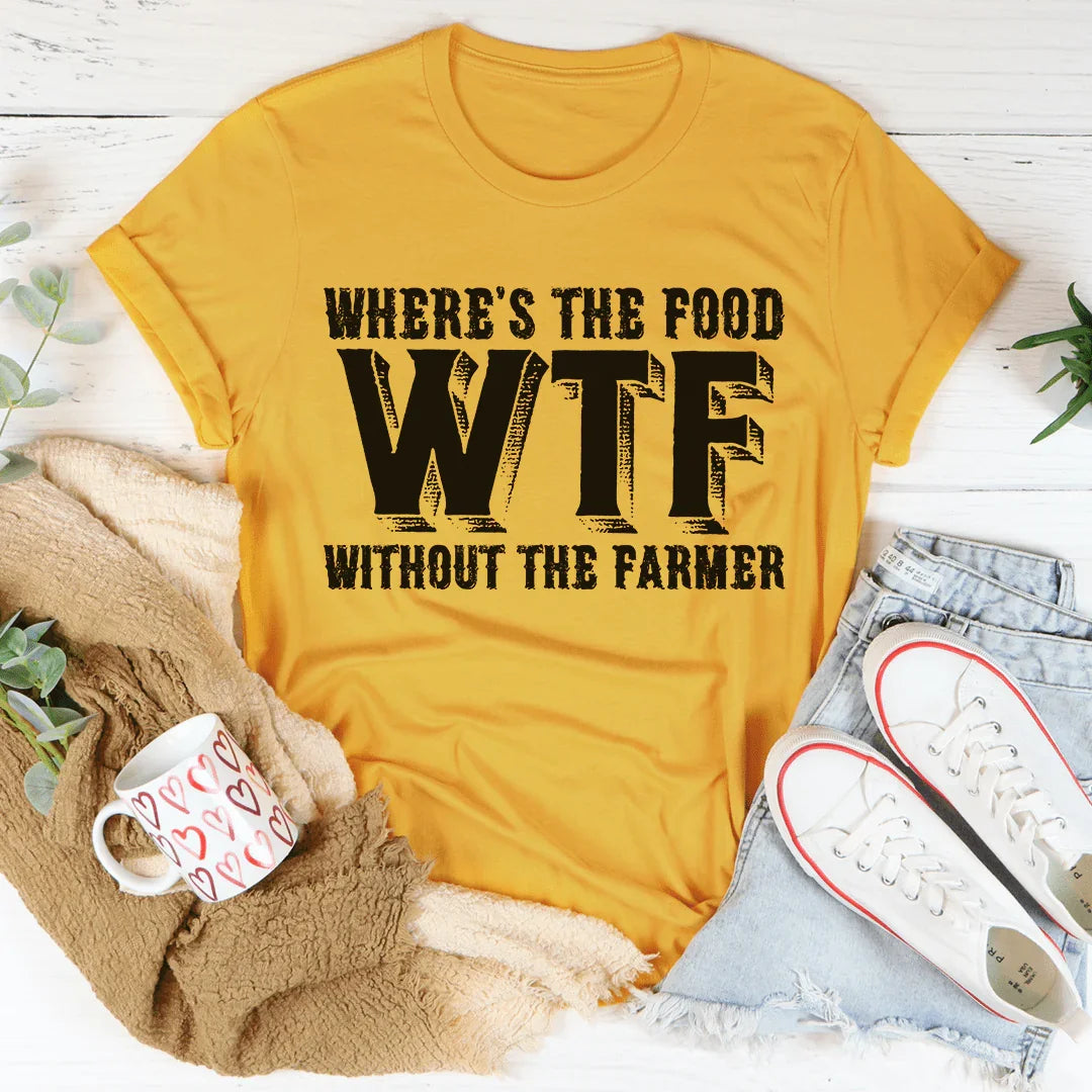 Where's The Food Tee Mustard / S Peachy Sunday T-Shirt