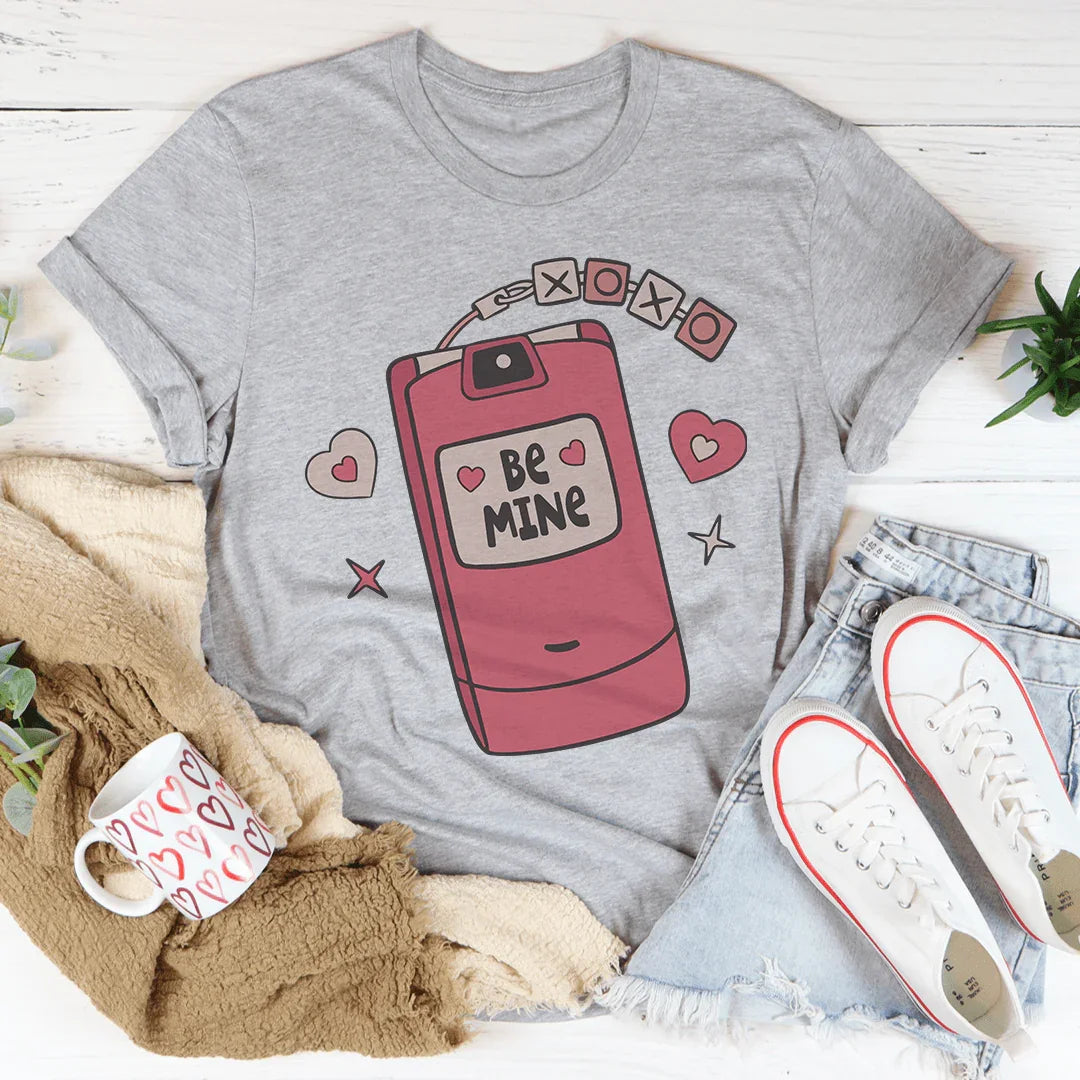 XOXO Flip Phone Tee Athletic Heather / S Peachy Sunday T-Shirt