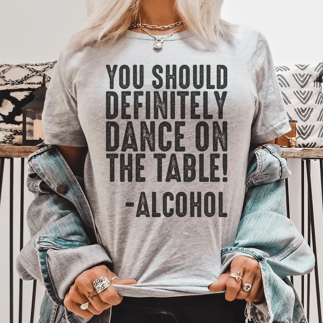 You Should Definitely Dance Tee Peachy Sunday T-Shirt