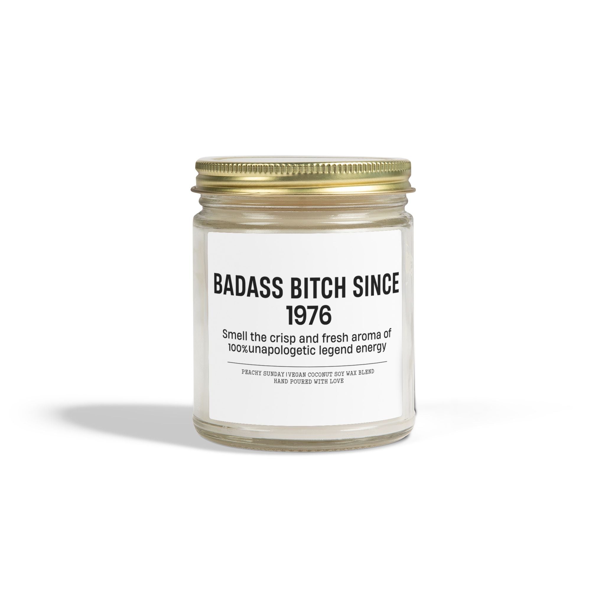 Badass B-tch Since 1976 Candle