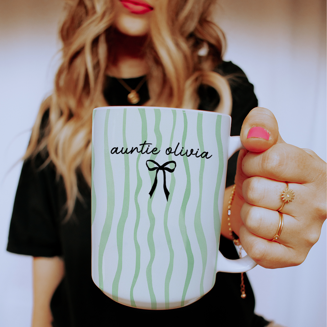 Personalized Aunt Name Mug