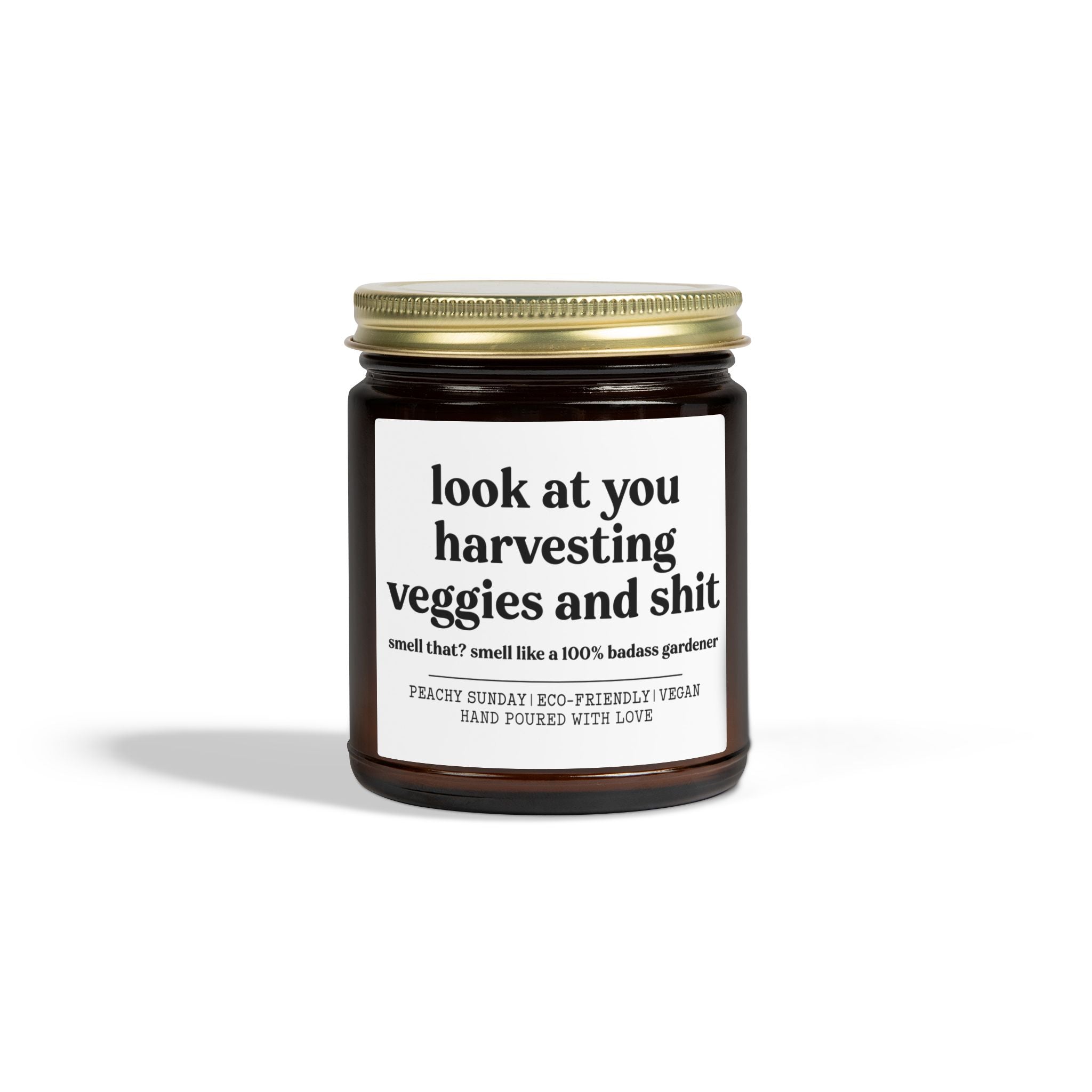 Look At You Harvesting Vaggies And S-it Candle