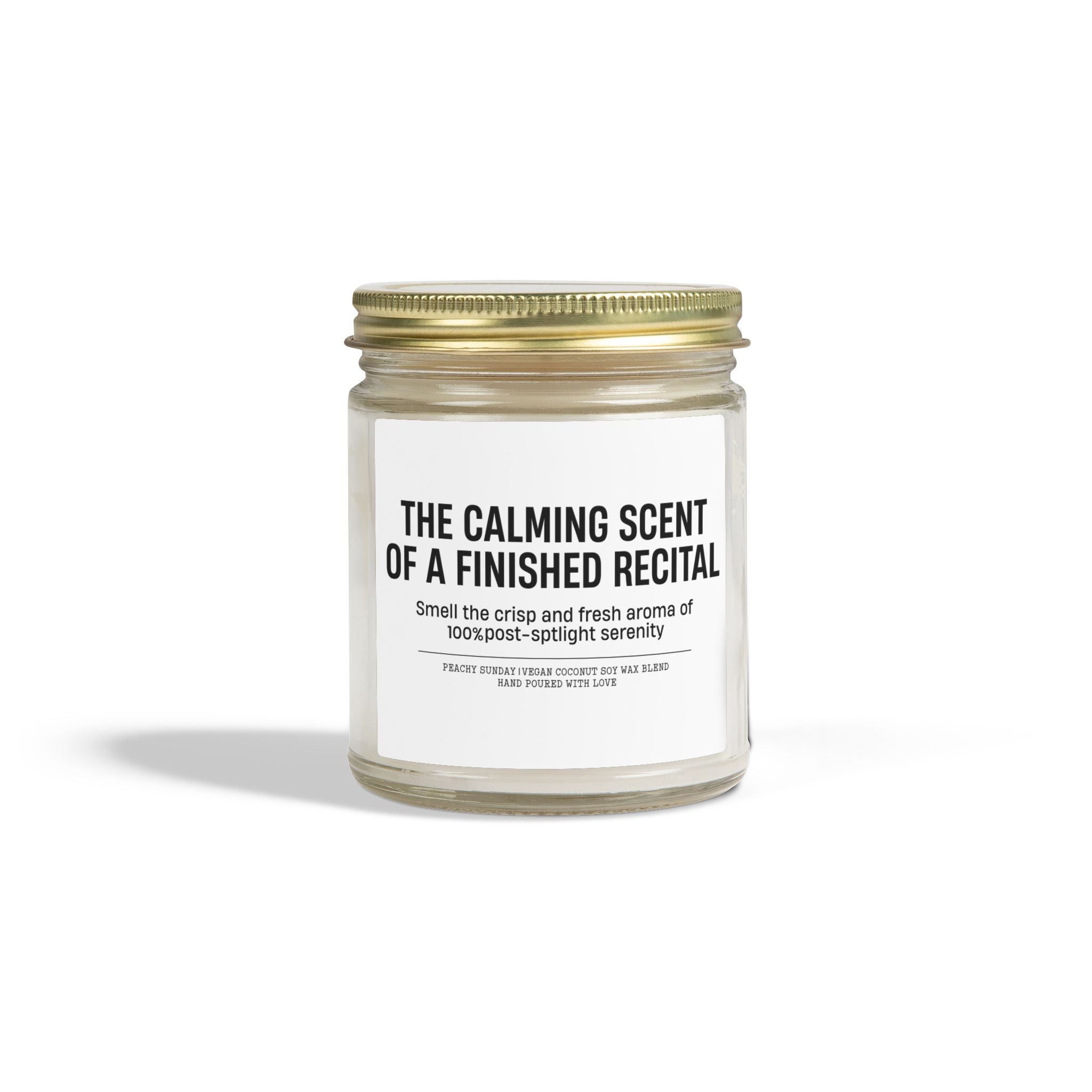 The Calming Scent Of A Finished Recital Candle