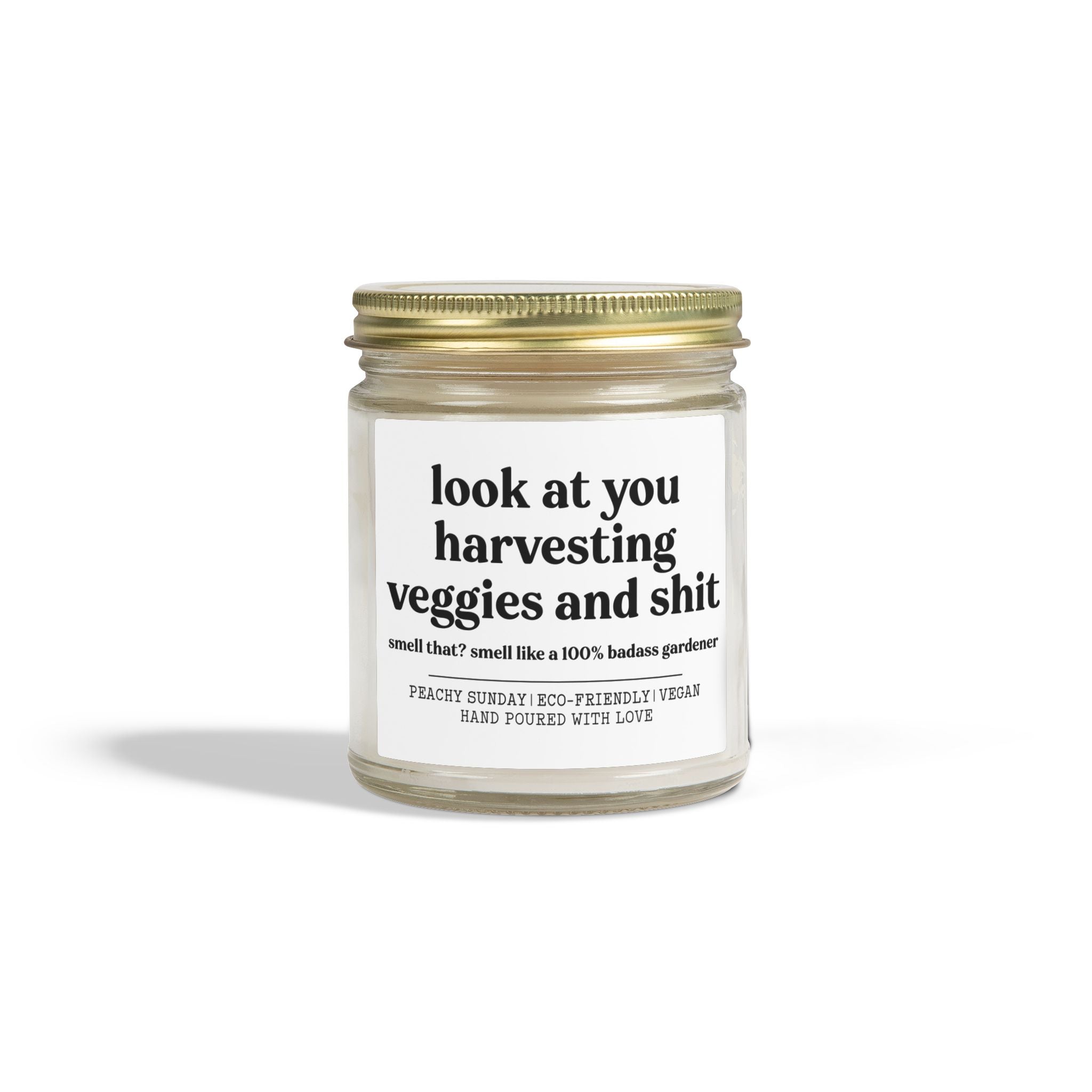 Look At You Harvesting Vaggies And S-it Candle