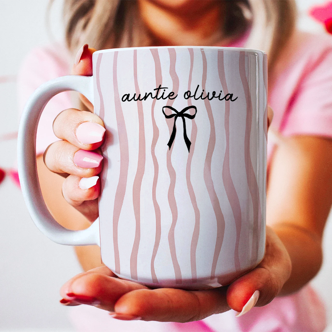 Personalized Aunt Name Mug