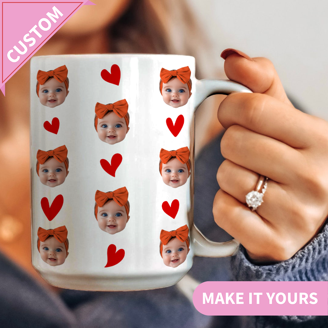 Personalized Baby Face Mug