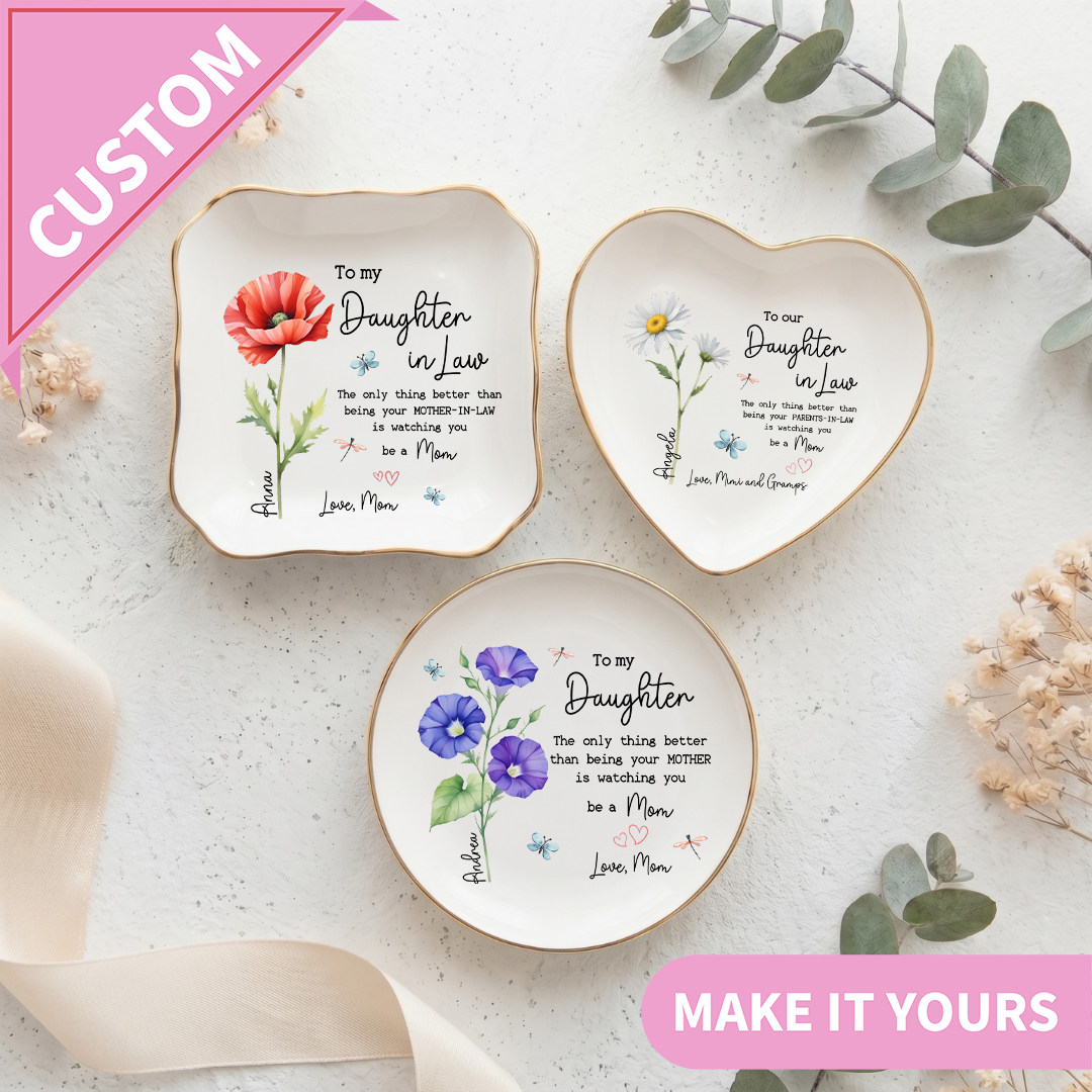 Personalized The Only Thing Better New Mom Ring Dish