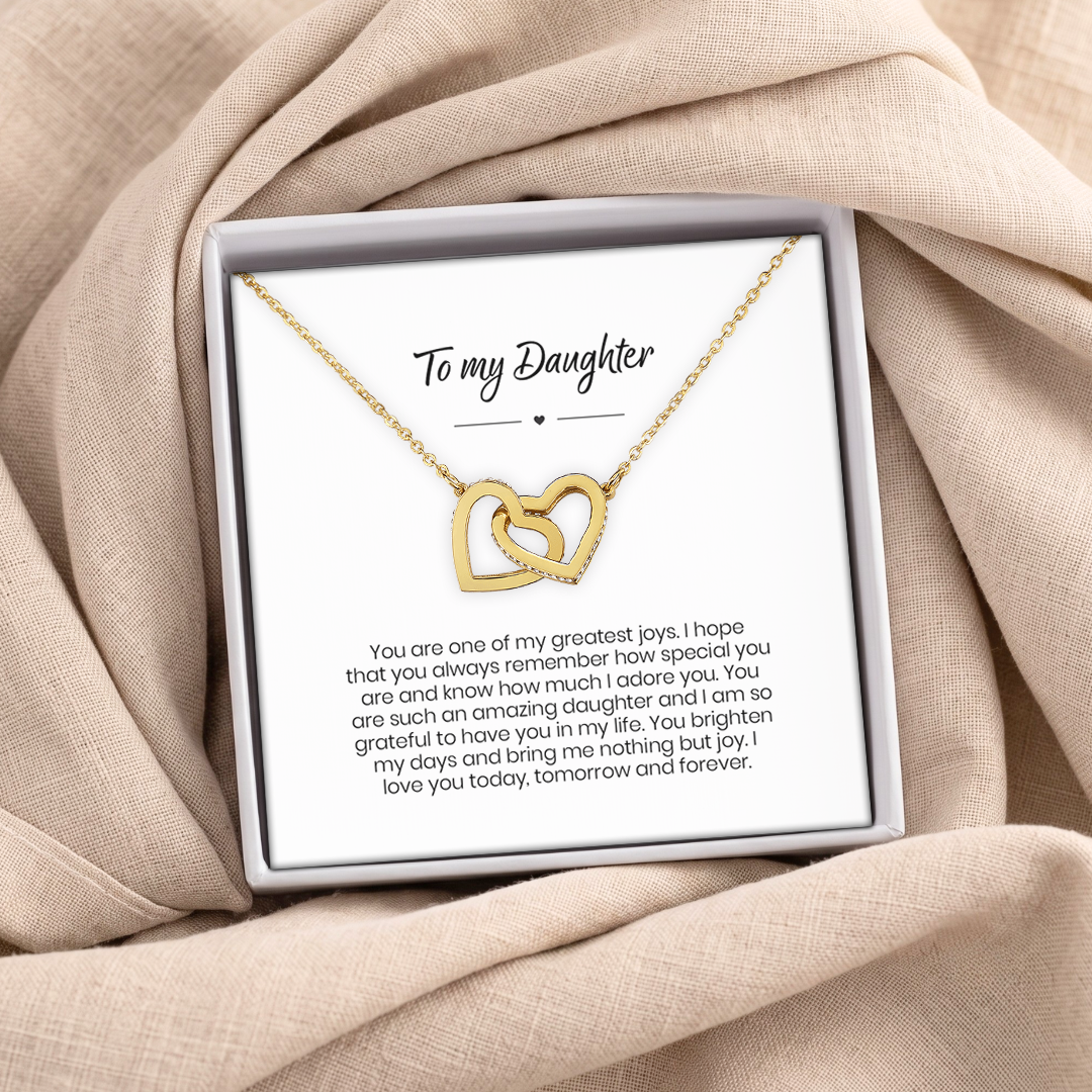 To My Daughter Necklace