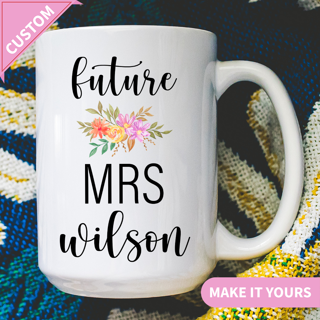 Personalized Future Mrs Mug