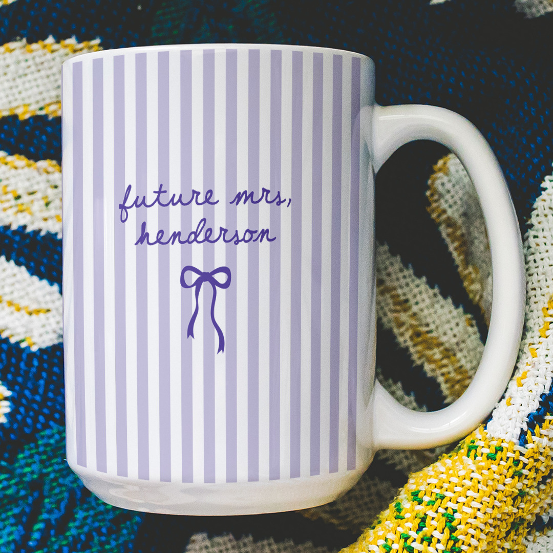 Personalized Future Mrs Mug
