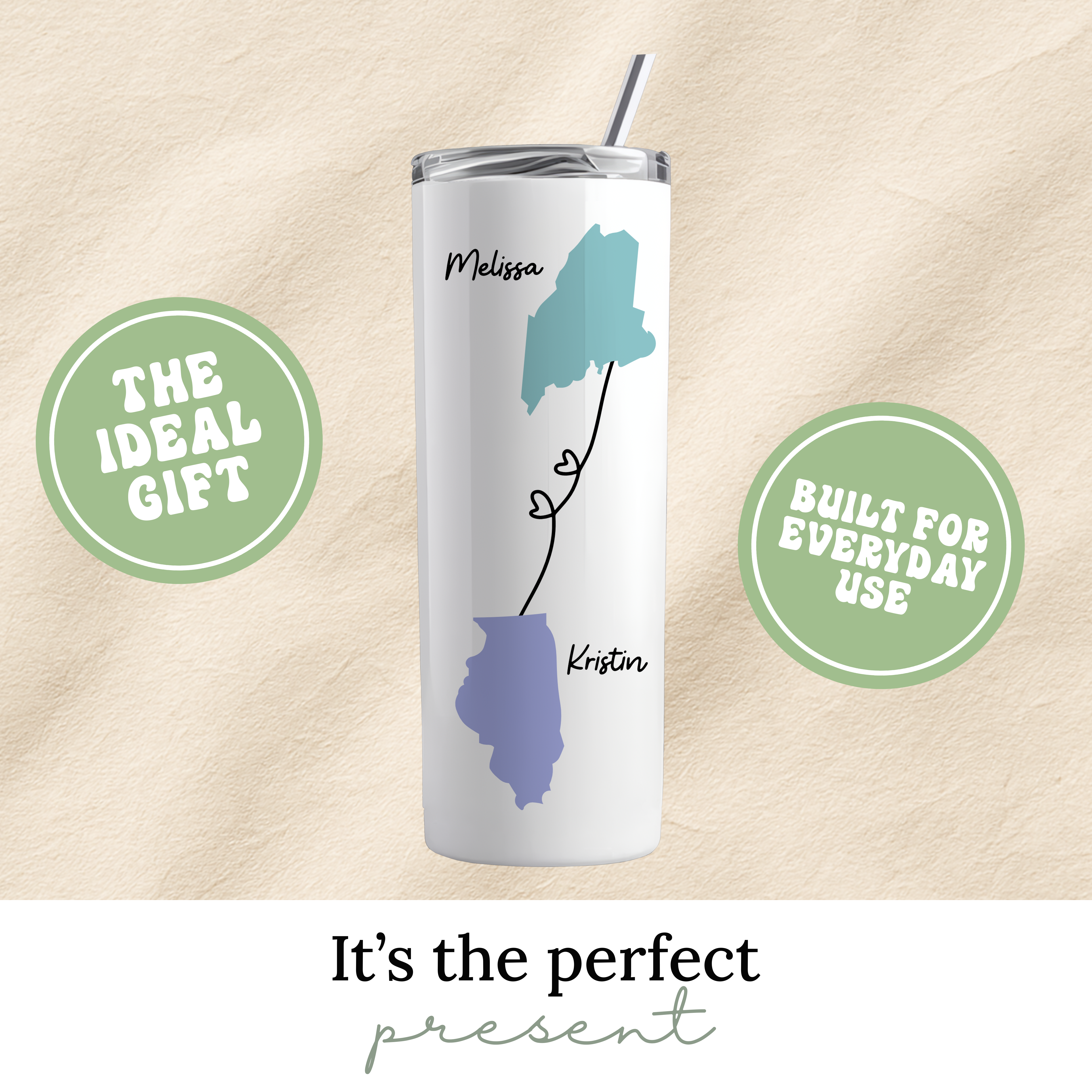 Personalized I Wish You Lived Next Door Tumbler