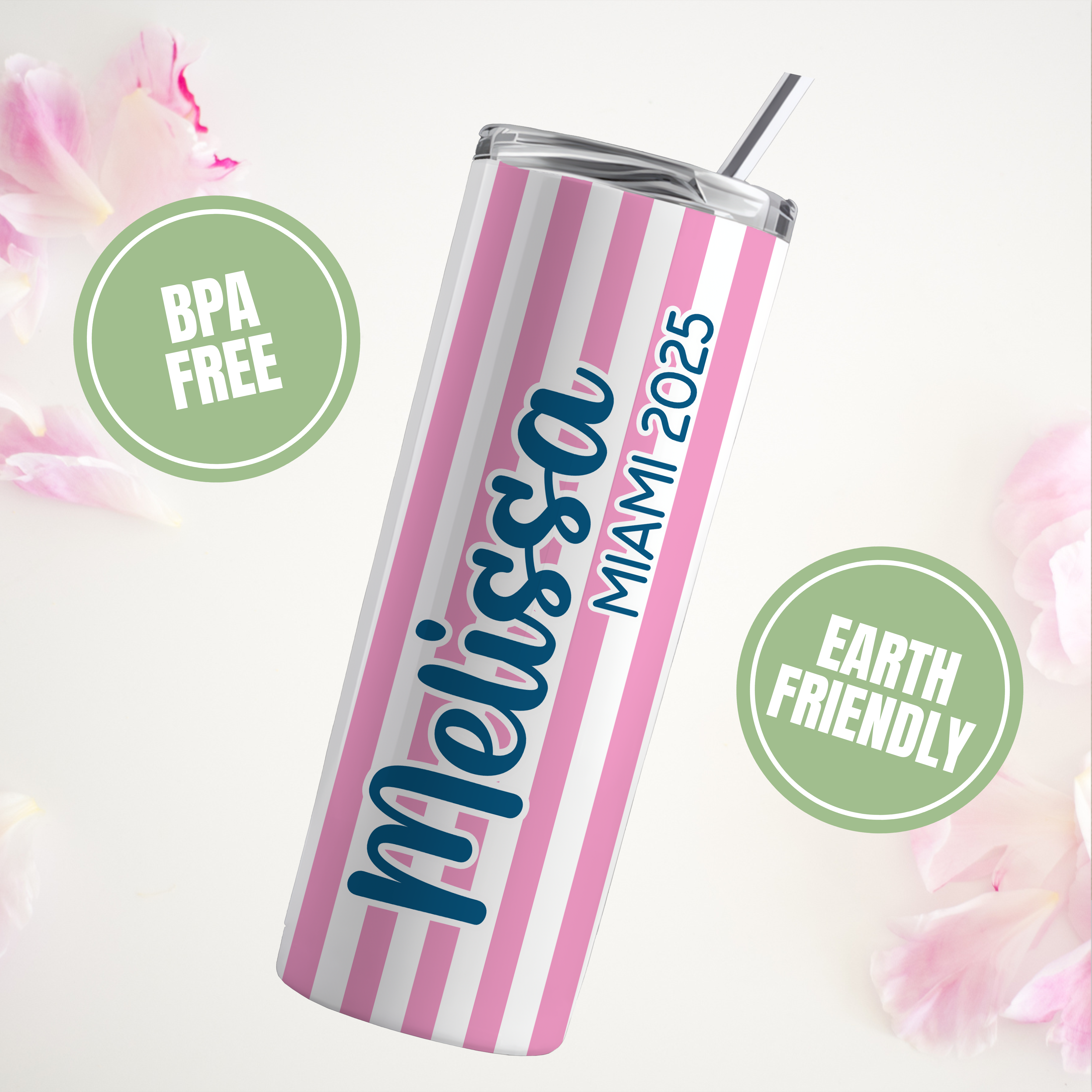 Personalized Beach Girls Trip Tumblers