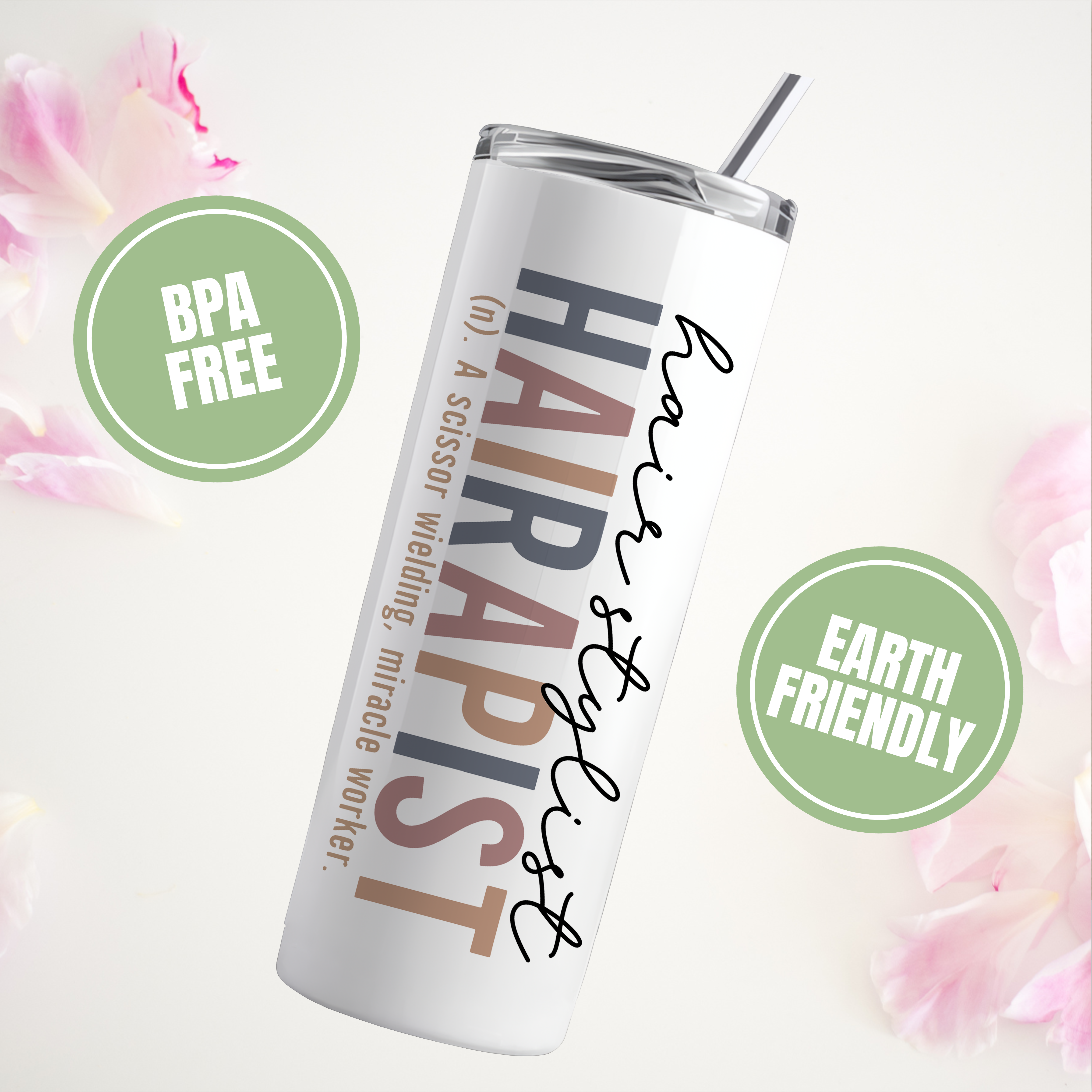 Personalized Hair Stylish Tumbler