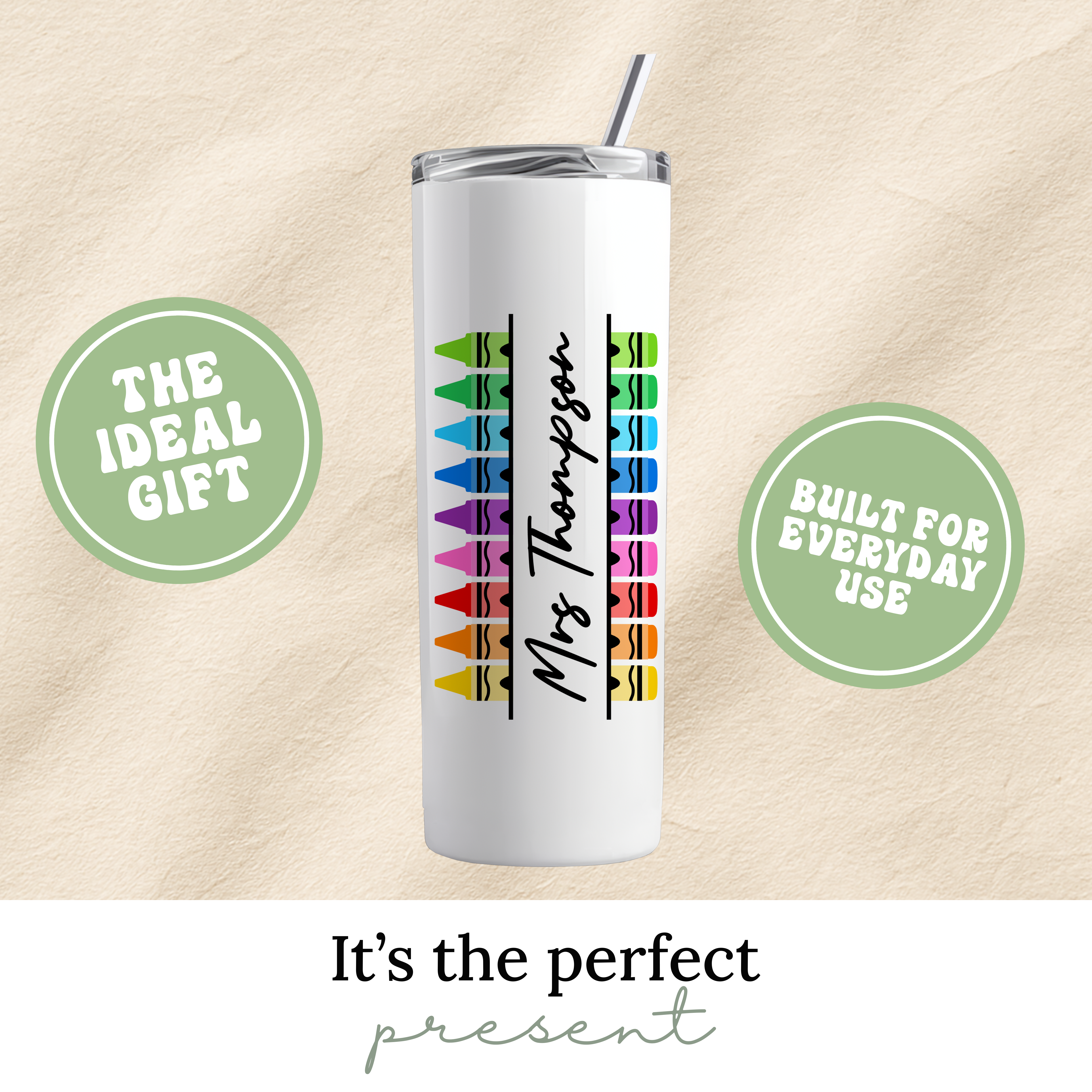 Personalized Teacher Gift Tumbler