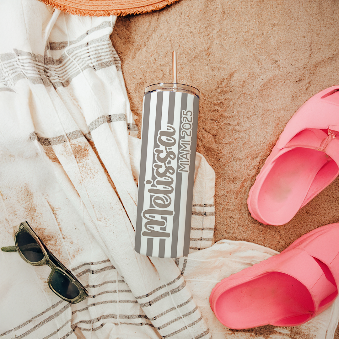 Personalized Beach Girls Trip Tumblers