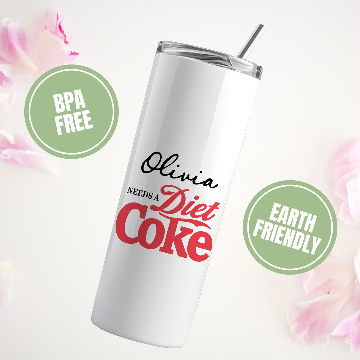 Personalisierter Diet-Coke-Becher