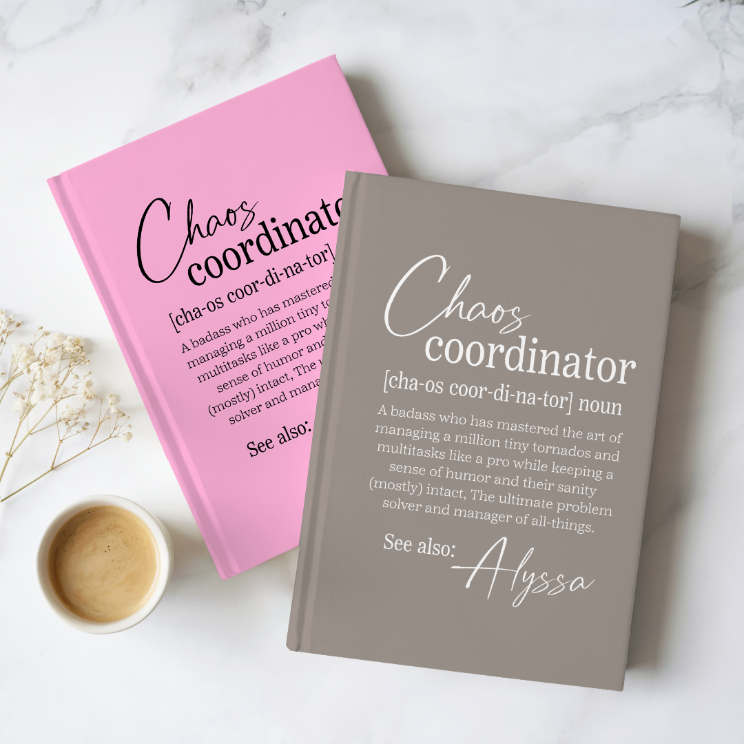 Personalized Chaos Coordinator Journal