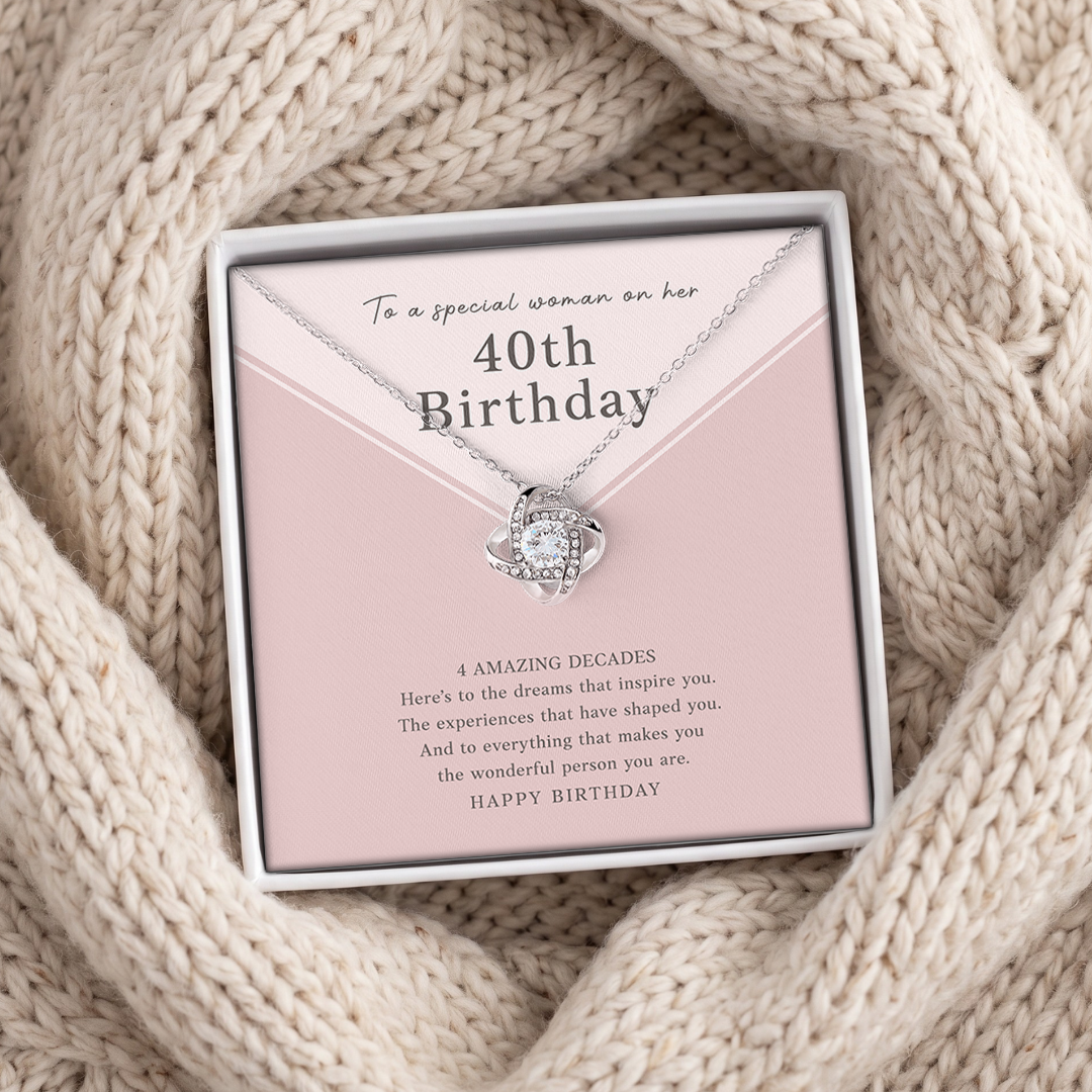 On Her 40th Birthday Jewelry