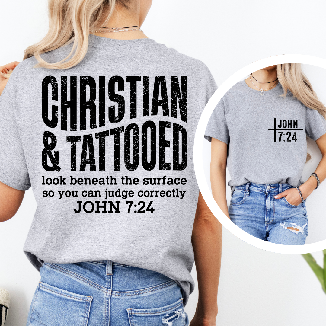 Christian & Tattooed Look Beneath The Surface Tee