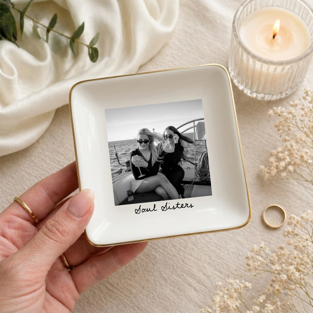 Personalized Besties Forever Dish