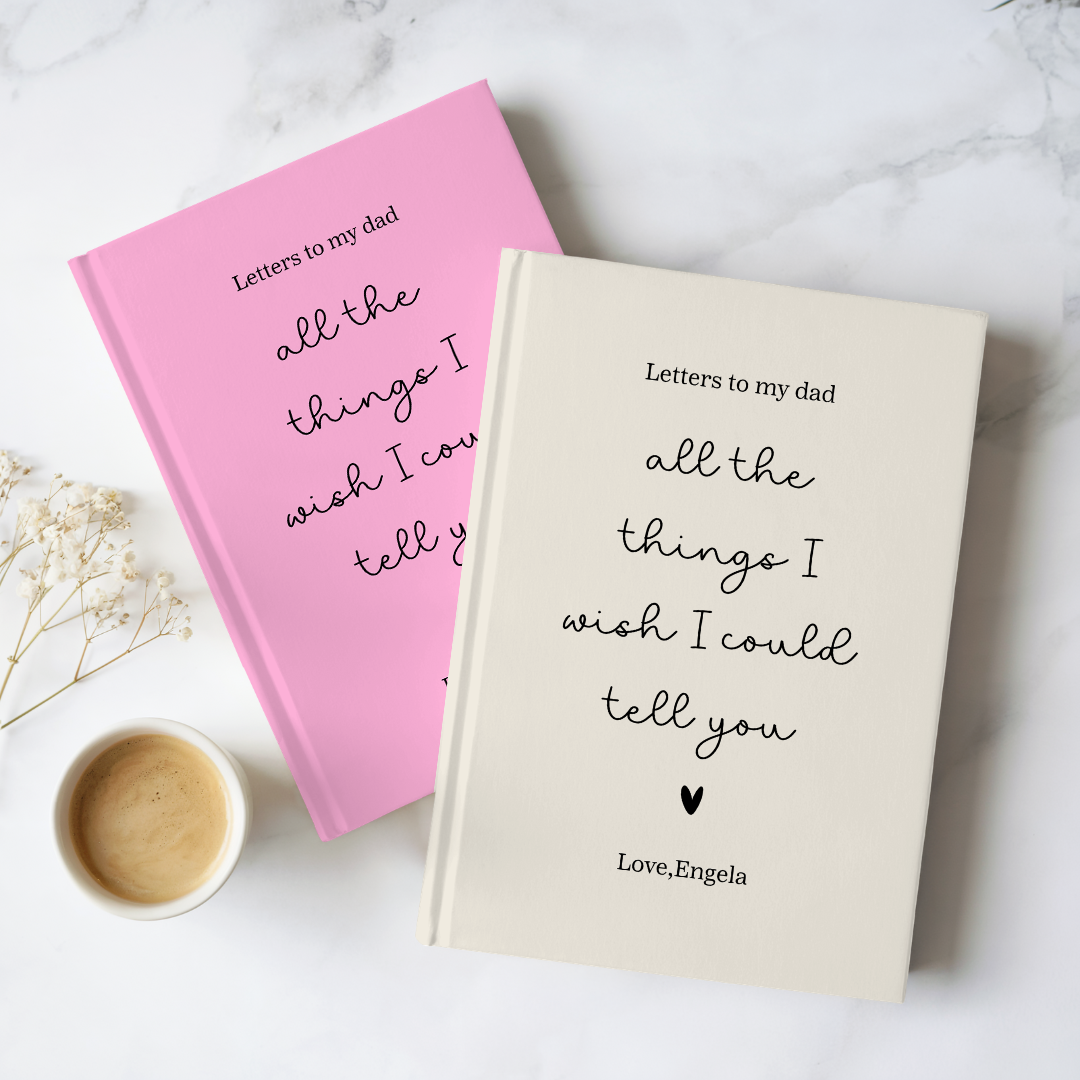 Personalized Letters To My Dad Journal