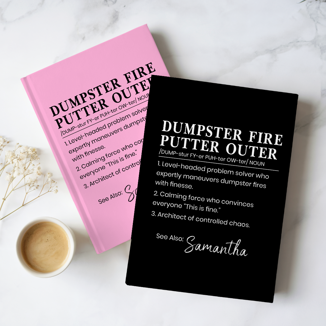 Personalized Dumpster Journal